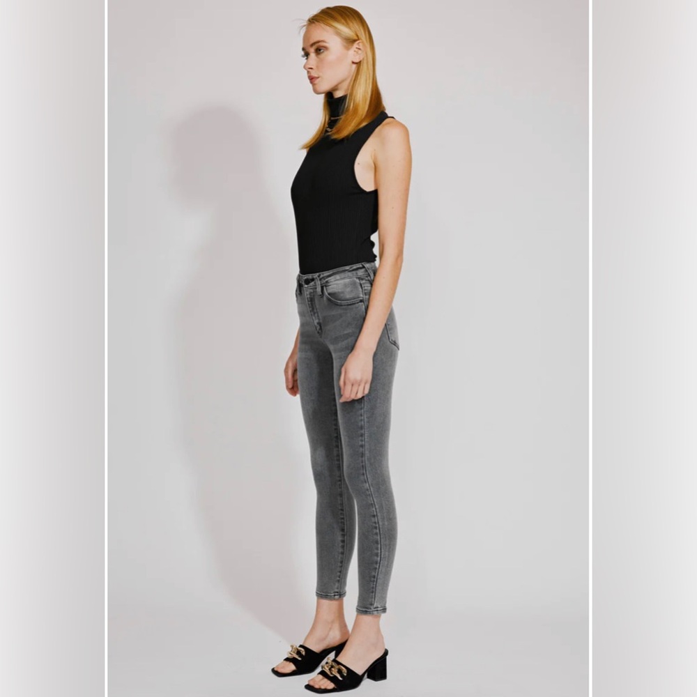 JUST IN/ POPULATION HIGH RISE SKINNY - Picture 3 of 12